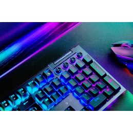 Razer BlackWidow V4 Pro näppäimistö Pelaaminen USB QWERTZ Saksa Musta