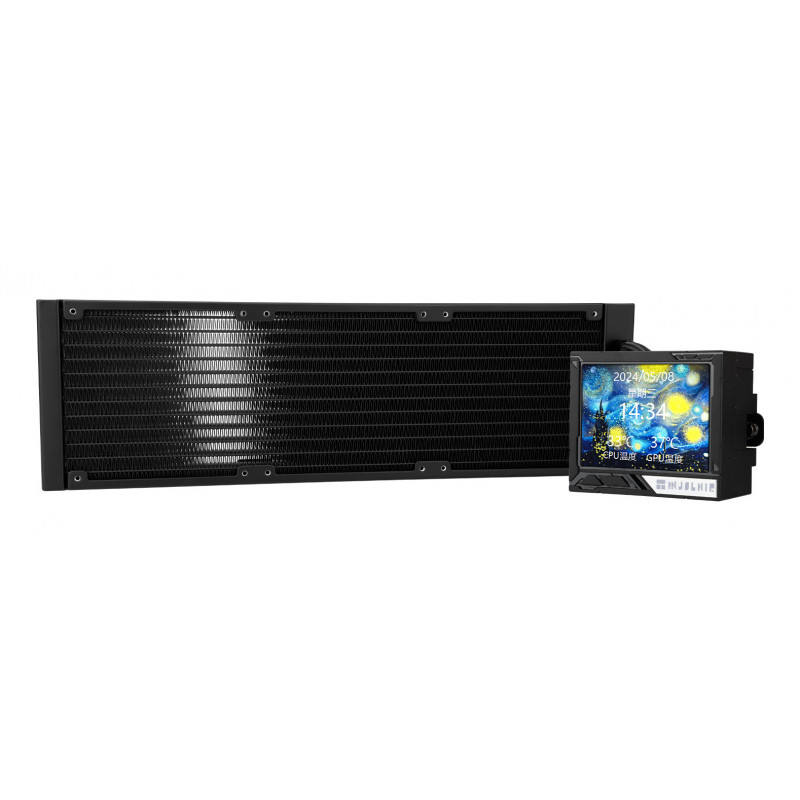 Thermalright Mjolnir Vision 360 BLACK X Tietokonekotelo, Suoritin Musta 1 kpl