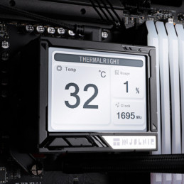 Thermalright Mjolnir Vision 360 BLACK X Tietokonekotelo, Suoritin Musta 1 kpl