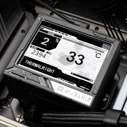 Thermalright Mjolnir Vision 360 BLACK X Tietokonekotelo, Suoritin Musta 1 kpl