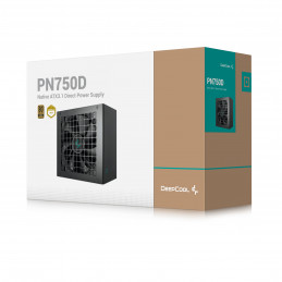 DeepCool PN750D virtalähdeyksikkö 750 W 20+4 pin ATX ATX Musta