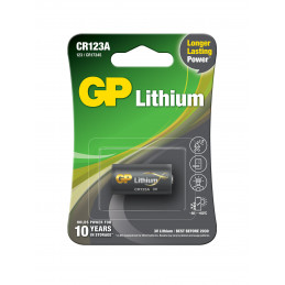 GP Batteries 102037 kotitalousparisto Kertakäyttöinen akku CR123A Lithium-Manganese Dioxide (LiMnO2)