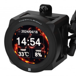 Thermalright Core Vision 360 Black Argb Tietokonekotelo, Suoritin 12 cm Musta 1 kpl