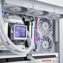 Thermalright FROZEN GUARDIAN 360 Suoritin All-in-one-nesteenjäähdytin 12 cm Valkoinen 1 kpl