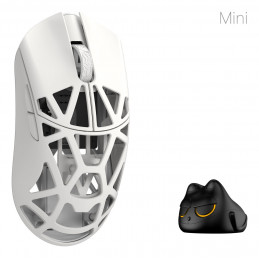 WLmouse MINI-SHIXIN-WHITE-O hiiri Pelaaminen Oikeakätinen Langaton RF Optinen 30000 DPI