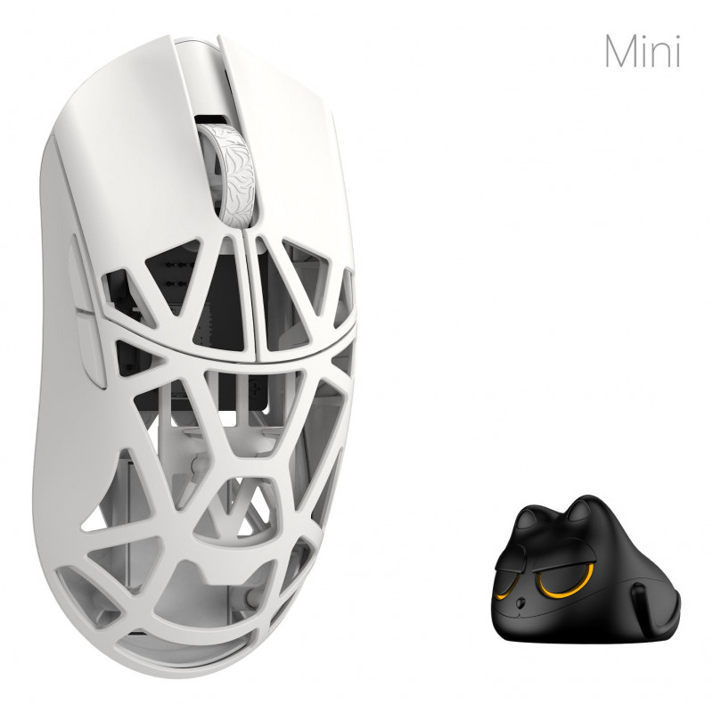 WLmouse MINI-SHIXIN-WHITE-O hiiri Pelaaminen Oikeakätinen Langaton RF Optinen 30000 DPI