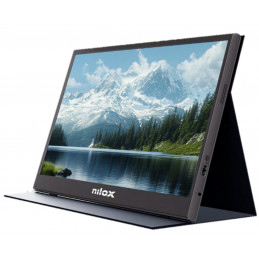 Nilox NXMP15FHD11 Kannettava televisio ja näyttö Kannettava näyttö Musta 39,6 cm (15.6") LED 1920 x 1080 pikseliä