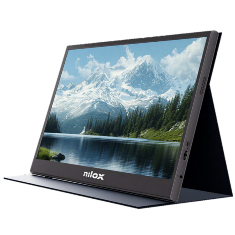 Nilox NXMP15FHD11 Kannettava televisio ja näyttö Kannettava näyttö Musta 39,6 cm (15.6") LED 1920 x 1080 pikseliä