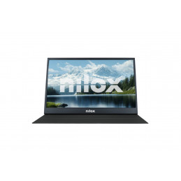 Nilox NXMP15FHD11 Kannettava televisio ja näyttö Kannettava näyttö Musta 39,6 cm (15.6") LED 1920 x 1080 pikseliä