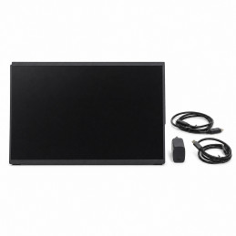 Nilox NXMP16FHD1201 Kannettava televisio ja näyttö Kannettava näyttö Musta 40,9 cm (16.1") LED 1920 x 1080 pikseliä