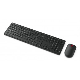 Lenovo 4X31S04854 näppäimistö Sisältää hiiren Koti  Toimisto RF Wireless + Bluetooth Pohjoismainen Musta