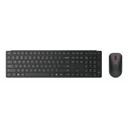 Lenovo 4X31S04854 näppäimistö Sisältää hiiren Koti  Toimisto RF Wireless + Bluetooth Pohjoismainen Musta