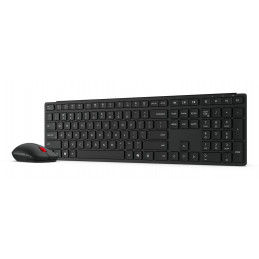 Lenovo 4X31S04854 näppäimistö Sisältää hiiren Koti  Toimisto RF Wireless + Bluetooth Pohjoismainen Musta