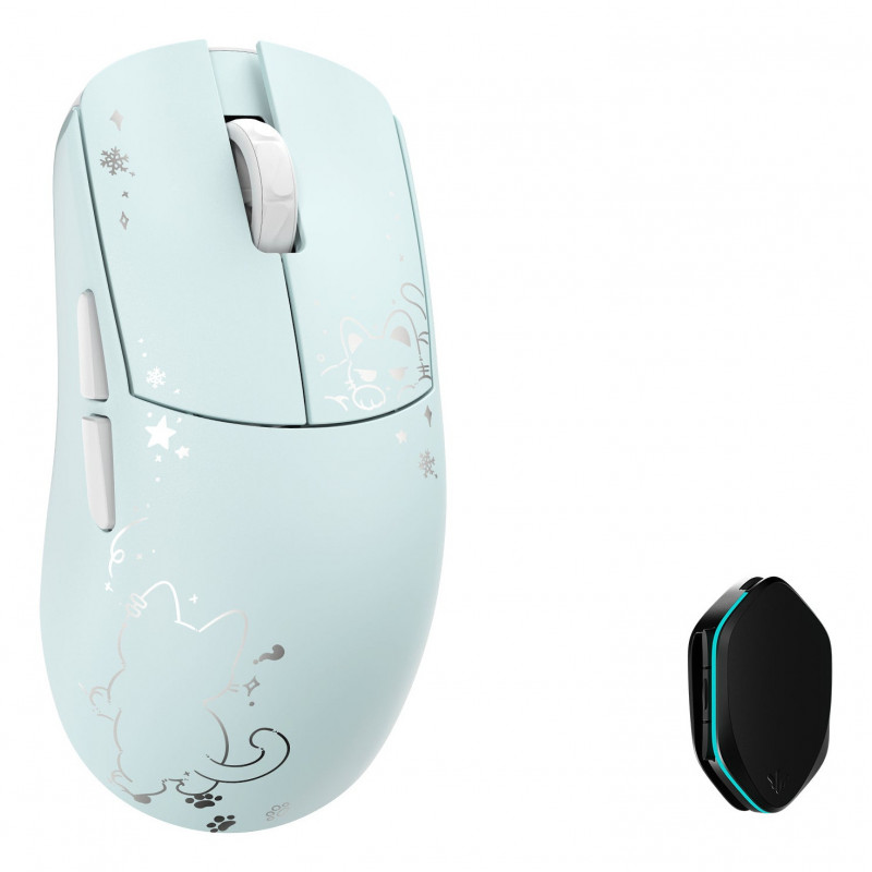 WLmouse YINGMG-BLUECAT-O hiiri Pelaaminen Oikeakätinen Langaton RF Optinen 30000 DPI