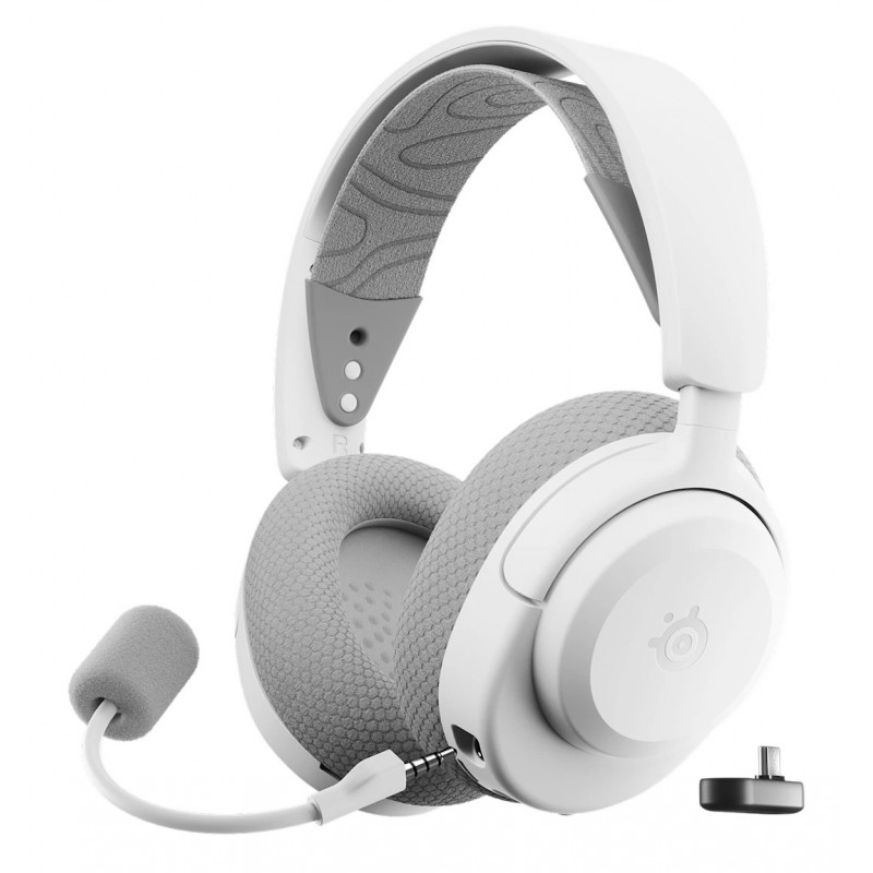 Steelseries Arctis Nova 3P Kuulokkeet Langaton Pääpanta Pelaaminen USB Type-C Bluetooth Valkoinen