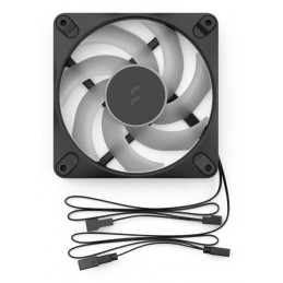 Fractal Design Dynamic 3 – 12 Tietokonekotelo Tuuletin 12 cm Musta 1 kpl