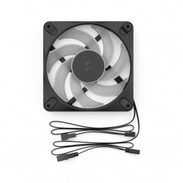 Fractal Design Dynamic 3 – 12 Reverse Tietokonekotelo Tuuletin 12 cm Musta 1 kpl