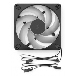 Fractal Design Dynamic 3 – 14 Tietokonekotelo Tuuletin 14 cm Musta 1 kpl
