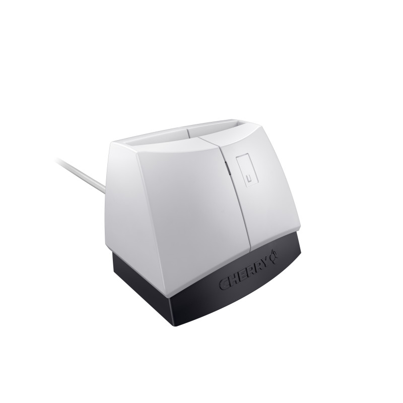 CHERRY SmartTerminal ST-1144 älykortin lukijalaite USB 2.0 Musta, Harmaa