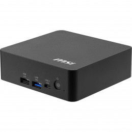 MSI Cubi NUC AI+ 3MG-005BEU Kuutio Musta 322 Intel® SoC FCBGA2540 Sisäiset kaiuttimet