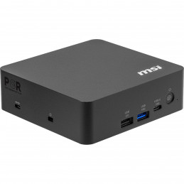 MSI Cubi NUC AI+ 3MG-004BEU Kuutio Musta 355 Intel® SoC FCBGA2540 Sisäiset kaiuttimet