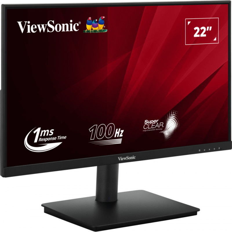 Viewsonic VA220-H tietokoneen litteä näyttö 55,9 cm (22") 1920 x 1080 pikseliä Full HD LED Musta
