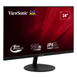 Viewsonic VA VA24E2-H tietokoneen litteä näyttö 60,5 cm (23.8") 1920 x 1080 pikseliä Full HD LED Musta