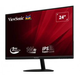 Viewsonic VA VA24E2-H tietokoneen litteä näyttö 60,5 cm (23.8") 1920 x 1080 pikseliä Full HD LED Musta