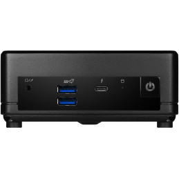 MSI Cubi 5 12M-283BAT barebone-tietokonerunko 0.66L sized PC Musta i5-1235U