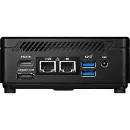 MSI Cubi 5 12M-283BAT barebone-tietokonerunko 0.66L sized PC Musta i5-1235U