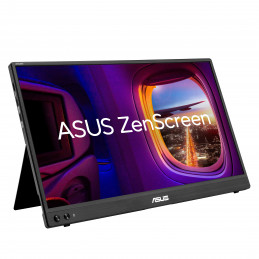 ASUS ZenScreen MB16AHVE tietokoneen litteä näyttö 39,6 cm (15.6") 1920 x 1080 pikseliä Full HD LED Musta