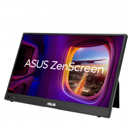 ASUS ZenScreen MB16AHVE tietokoneen litteä näyttö 39,6 cm (15.6") 1920 x 1080 pikseliä Full HD LED Musta