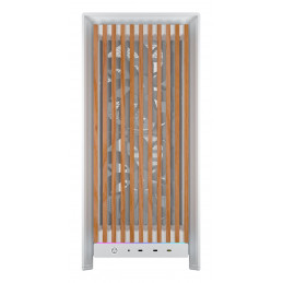 Corsair FRAME 5000D WOOD RS Midi Tower Saksanpähkinä, Valkoinen
