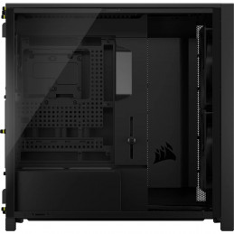 Corsair FRAME 5000D WOOD RS Midi Tower Musta, Saksanpähkinä