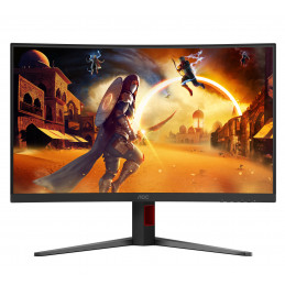 AOC G4 C32G4Z tietokoneen litteä näyttö 80 cm (31.5") 1920 x 1080 pikseliä Full HD LCD Musta, Punainen