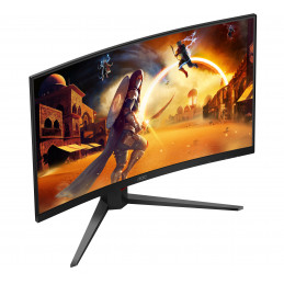 AOC G4 C32G4Z tietokoneen litteä näyttö 80 cm (31.5") 1920 x 1080 pikseliä Full HD LCD Musta, Punainen
