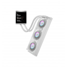 ASUS ROG Strix LC IV 360 ARGB LCD White Edition Suoritin Nestejäähdytyspakkaus 12 cm Valkoinen