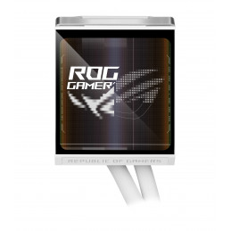 ASUS ROG Strix LC IV 360 ARGB LCD White Edition Suoritin Nestejäähdytyspakkaus 12 cm Valkoinen