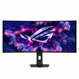 ASUS ROG Strix OLED XG34WCDMS tietokoneen litteä näyttö 86,4 cm (34") 3440 x 1440 pikseliä UltraWide Quad HD QD-OLED Musta
