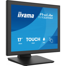 iiyama ProLite T1732MSC-B2S tietokoneen litteä näyttö 43,2 cm (17") 1280 x 1024 pikseliä SXGA LED Kosketusnäyttö Musta