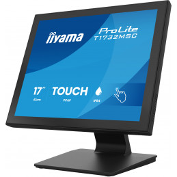 iiyama ProLite T1732MSC-B2S tietokoneen litteä näyttö 43,2 cm (17") 1280 x 1024 pikseliä SXGA LED Kosketusnäyttö Musta