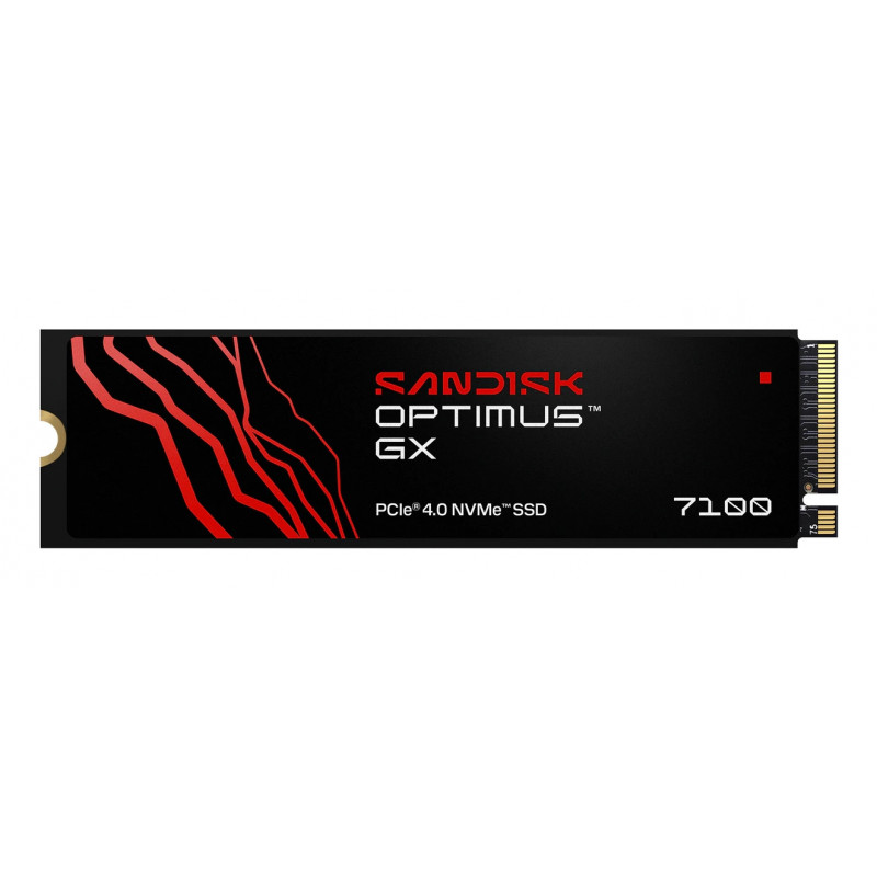 SanDisk Optimus GX 7100 500 GB M.2 PCI Express 4.0 NVMe TLC 3D NAND