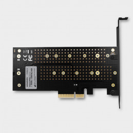 Axagon PCEM2-D liitäntäkortti -sovitin Sisäinen M.2, SATA