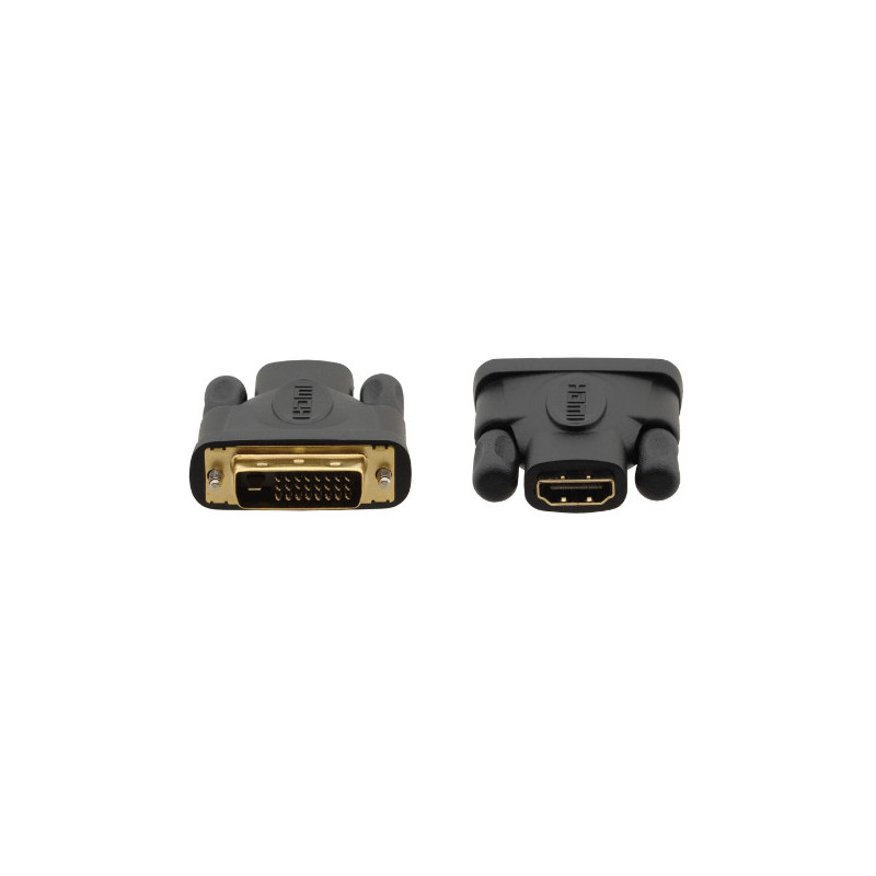 Kramer Electronics 99-9497001 kaapelin sukupuolenvaihtaja DVI–D HDMI Musta, Kulta