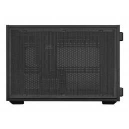 Lian Li B4-mATX Wood Mini Tower Musta, Puu