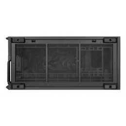 Lian Li B4-mATX Wood Mini Tower Musta, Puu