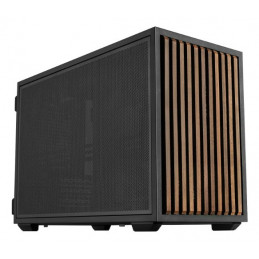 Lian Li B4-mATX Vertical AeroDeck Mini Tower Musta, Puu
