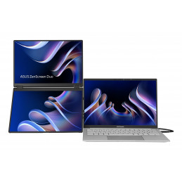 ASUS ZenScreen Duo MB14FCD Kannettava näyttö Musta 35,6 cm (14") LCD 1920 x 1200 pikseliä