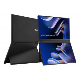 ASUS ZenScreen Duo MB14FCD Kannettava näyttö Musta 35,6 cm (14") LCD 1920 x 1200 pikseliä