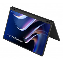 ASUS ZenScreen Duo MB14FCD Kannettava näyttö Musta 35,6 cm (14") LCD 1920 x 1200 pikseliä